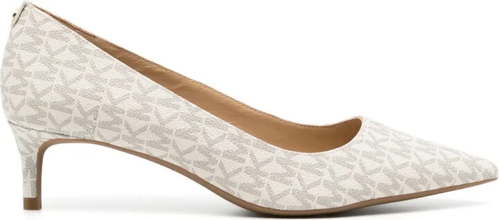 Alina 50mm canvas pumps