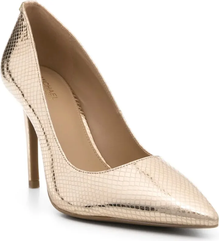Alina 95mm leather pumps - Image 2