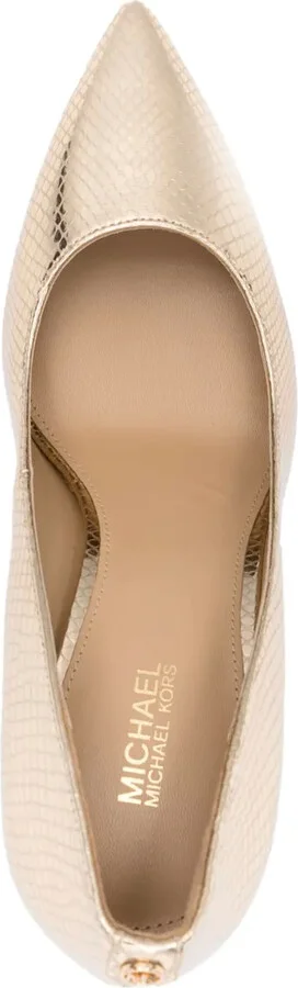 Alina 95mm leather pumps - Image 4