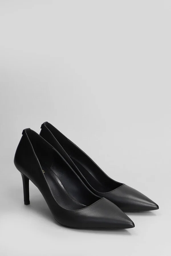 Alina Flex Pump Pumps In Black Leather - Image 2