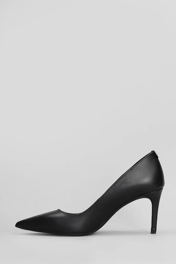 Alina Flex Pump Pumps In Black Leather - Image 3