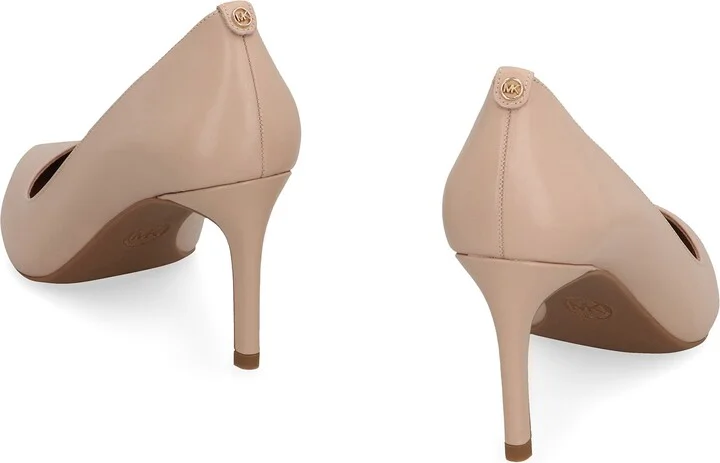 Alina Leather Pointy-toe Pumps - Image 4