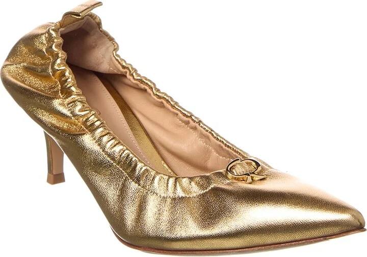 Alina Leather Pump