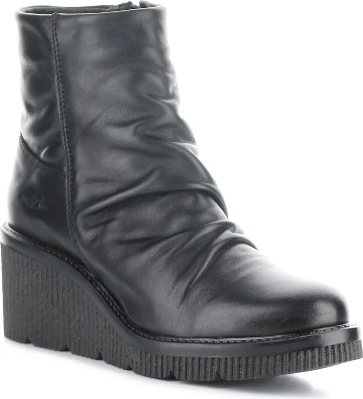 Alina Waterproof Platform Wedge Bootie