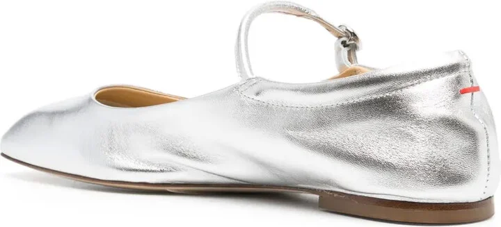 Aline Babies metallic ballerina shoes - Image 3