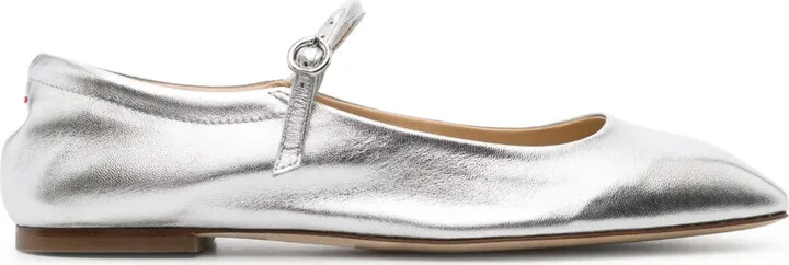 Aline Babies metallic ballerina shoes