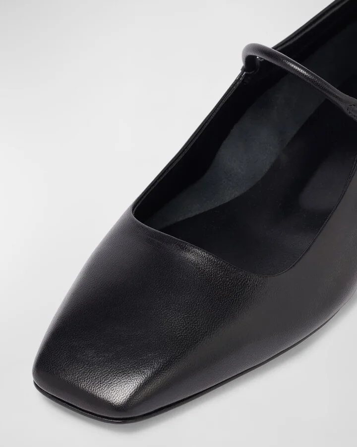 Aline Leather Mary Jane Pumps - Image 5