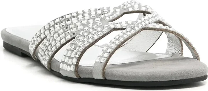 Alix crystal-embellished sandals - Image 2