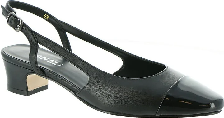 Aliz Womens Slip On Slingback Heels