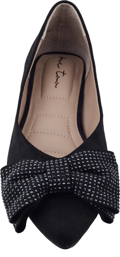 Alize Bow Pointed Toe Flat - Image 4