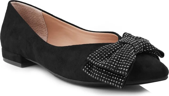 Alize Bow Pointed Toe Flat
