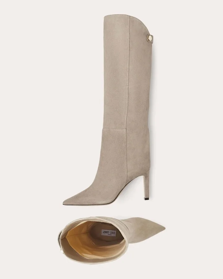 Alizze 85 Suede Knee-High Boot - Image 4