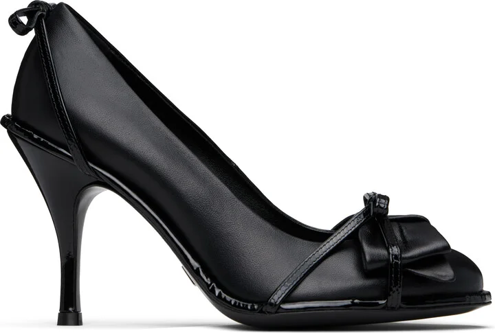 ALL-IN Black Double Heels