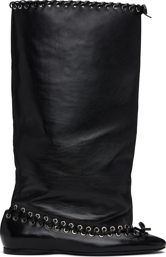 ALL-IN Black Level Flat Boots