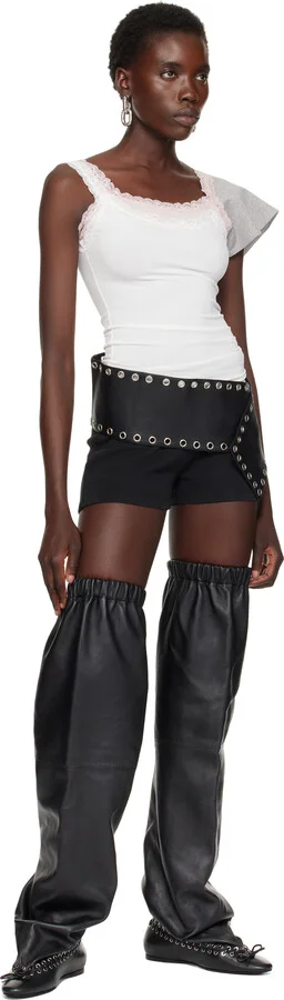ALL-IN Black Level Flat Thigh High Tall Boots - Image 5