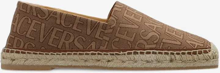 All-Over Jacquard Canvas Espadrilles