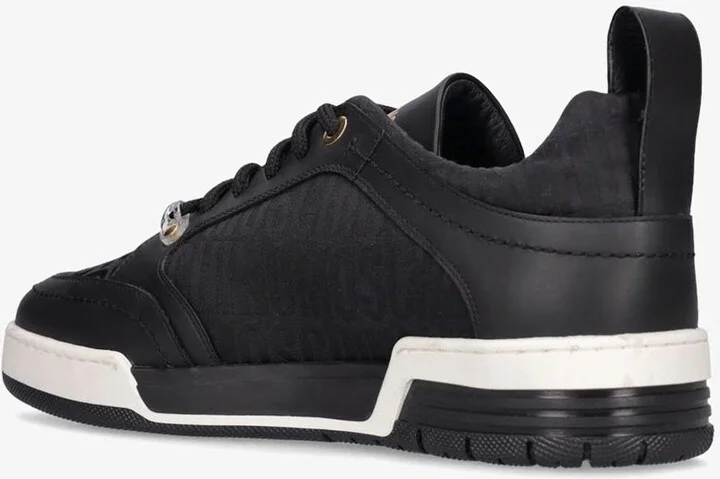 All-Over Jacquard Logo Low-Top Sneakers - Image 2