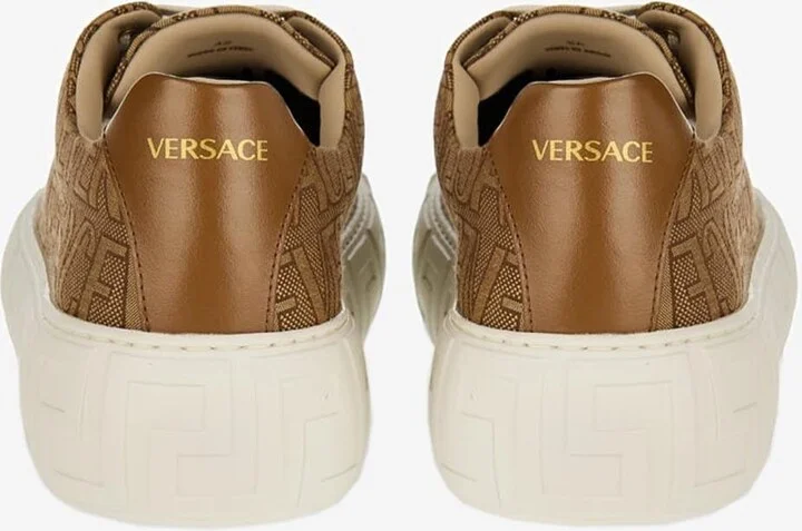 All-Over Logo Greca Sneakers - Image 2
