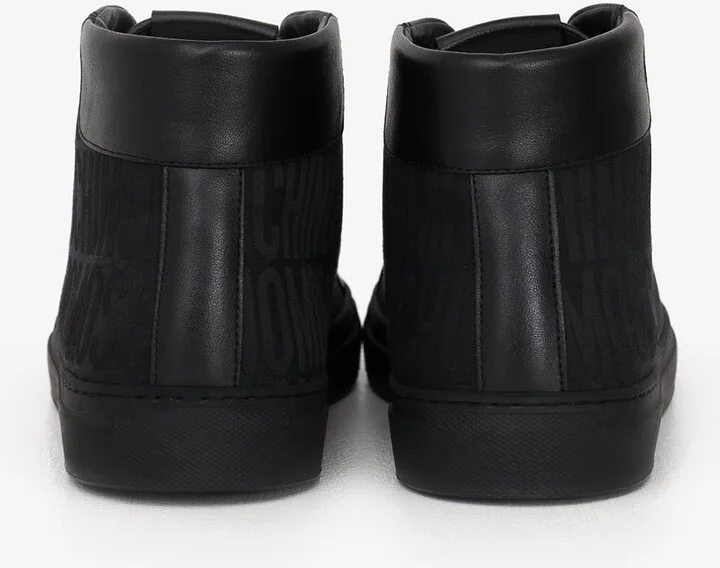 All-Over Logo High-Top Sneakers - Image 2