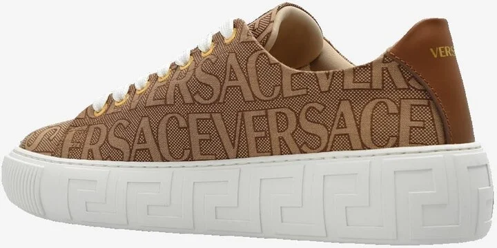 All-Over Logo Low-Top Sneakers - Image 2