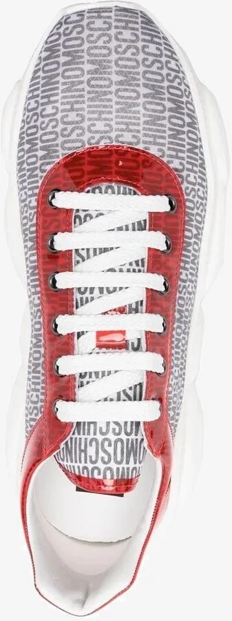 All-Over Logo Low-Top Sneakers - Image 3