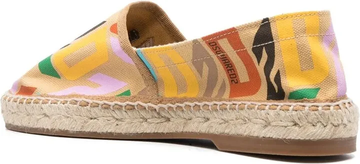 All-Over Logo-Print Espadrilles - Image 3