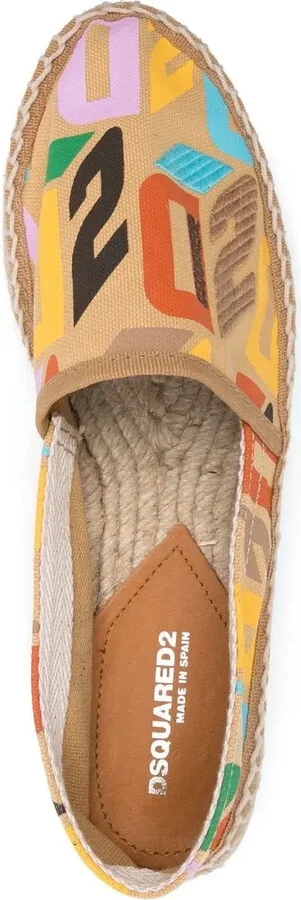 All-Over Logo-Print Espadrilles - Image 4