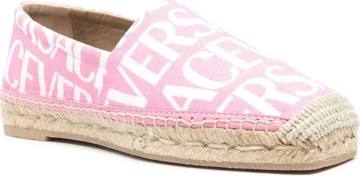 All-Over Logo Print Espadrilles - Image 2