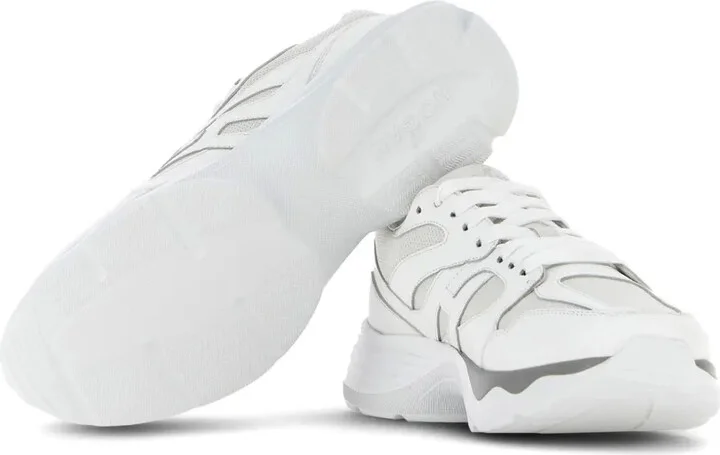 Allac panelled leather sneakers - Image 5
