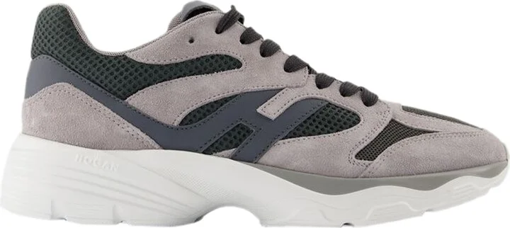 Allacc Sneakers - Hogan - Leather - Grey
