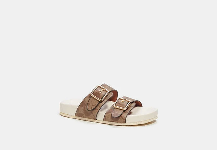 Allanah Sandal In Signature Canvas