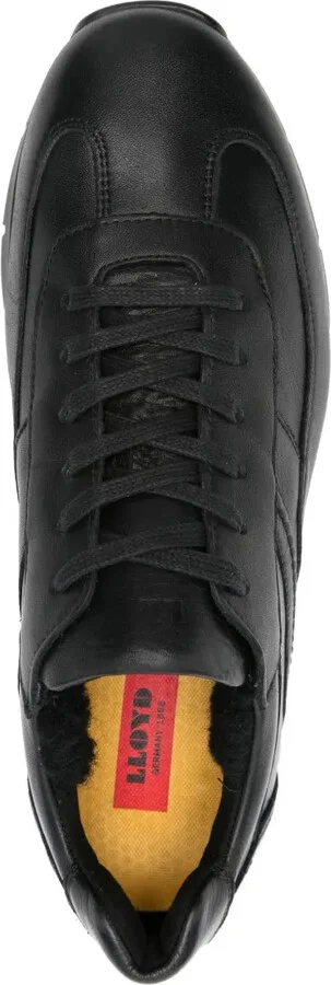 Allary leather lace-up sneakers - Image 4