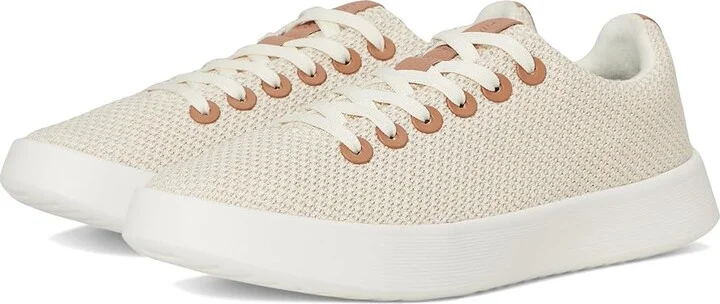 Allbirds Cruiser Women's Snow Shoes Natural White, Taupe Blush (Blizzard) : 6.5 B - Medium, Synthetic