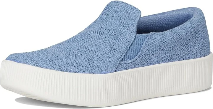 Allbirds Lounger Lift - Travel Women's Flat Shoes Hanami Blue (Blizzard) : 5 B - Medium, Canvas - Image 5