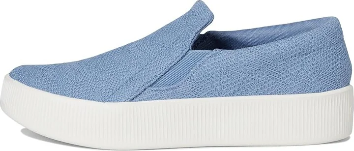 Allbirds Lounger Lift - Travel Women's Flat Shoes Hanami Blue (Blizzard) : 5 B - Medium, Canvas - Image 6