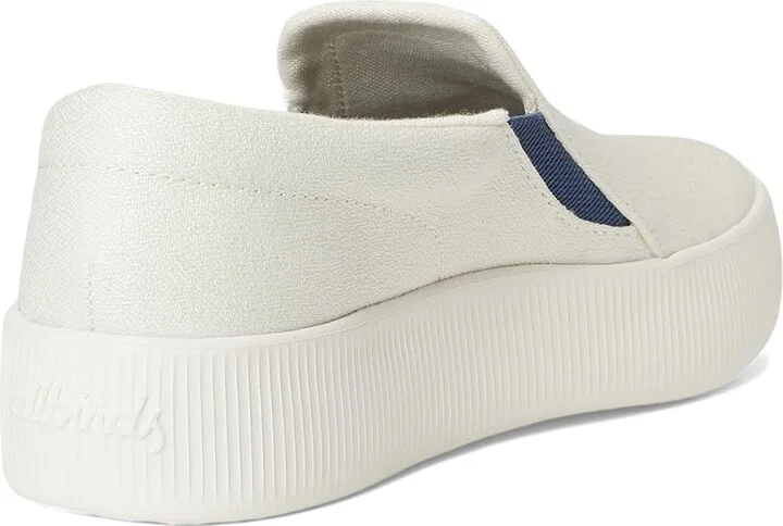 Allbirds Lounger Lift Women's Shoes Natural White, Hanami Night (Twilight White) : 5 B - Medium, Canvas - Image 4
