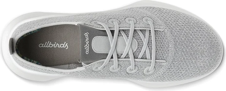 Allbirds Superlight Tree Runner Men's Shoes Light Grey/Medium Grey (Blizzard) : 8 D - Medium, Lace/Polyester - Image 2