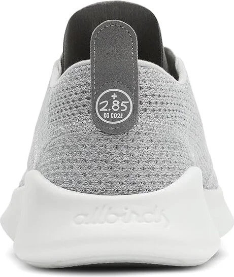 Allbirds Superlight Tree Runner Men's Shoes Light Grey/Medium Grey (Blizzard) : 8 D - Medium, Lace/Polyester - Image 4