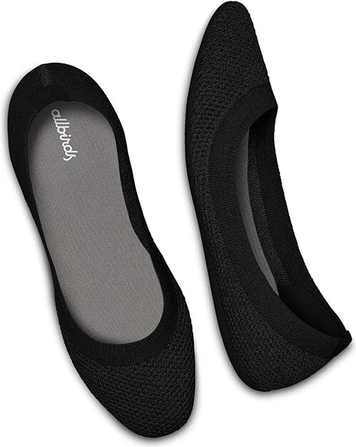 Allbirds Tree Breezer Women's Shoes Jet Black (Black) : 7.5 B - Medium, Polyester - Image 4