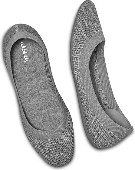 Allbirds Tree Breezer Women's Shoes Mist (Dark Grey) : 8.5 B - Medium, Polyester - Image 4