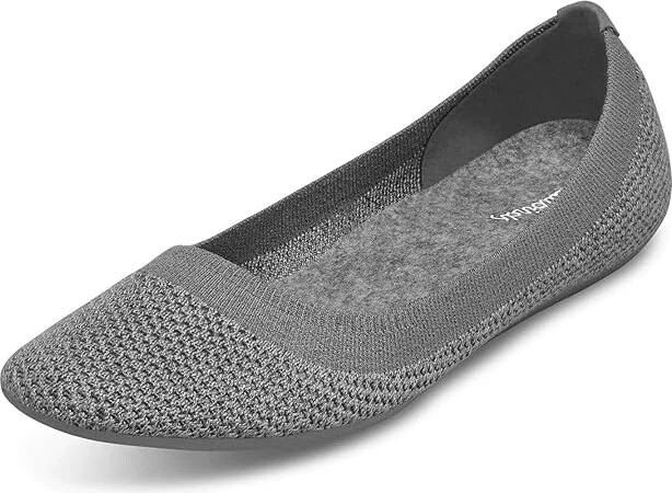 Allbirds Tree Breezer Women's Shoes Mist (Dark Grey) : 8.5 B - Medium, Polyester