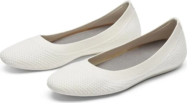 Allbirds Tree Breezer Women's Shoes Natural White (Natural White) : 9 B - Medium, Polyester