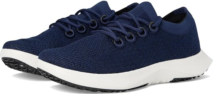 Allbirds Tree Dasher 2 Men's Shoes Deep Navy (Blizzard) : 14 D - Medium, Synthetic