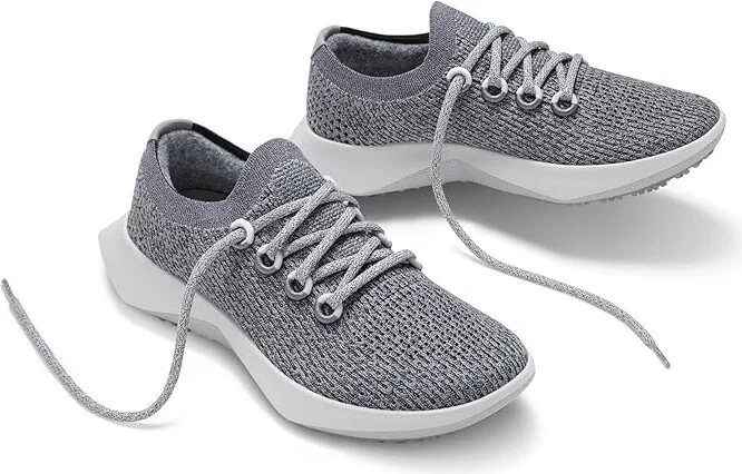 Allbirds Tree Dasher 2 Men's Shoes Medium Grey (Light Grey) : 9.5 D - Medium, Synthetic - Image 4