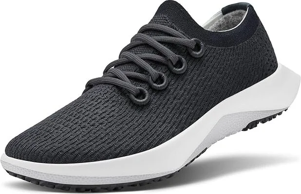 Allbirds Tree Dasher 2 Men's Shoes Natural Black (Blizzard) : 11 D - Medium, Synthetic
