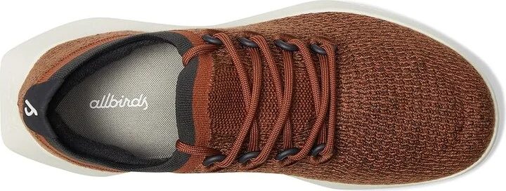 Allbirds Tree Dasher 2 Men's Shoes Rustic Orange (Twilight White) : 8 D - Medium, Synthetic - Image 2