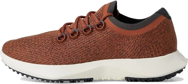 Allbirds Tree Dasher 2 Men's Shoes Rustic Orange (Twilight White) : 8 D - Medium, Synthetic - Image 6