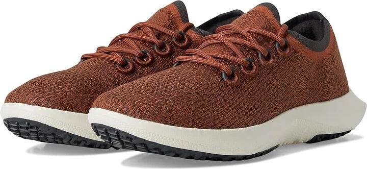 Allbirds Tree Dasher 2 Men's Shoes Rustic Orange (Twilight White) : 8 D - Medium, Synthetic