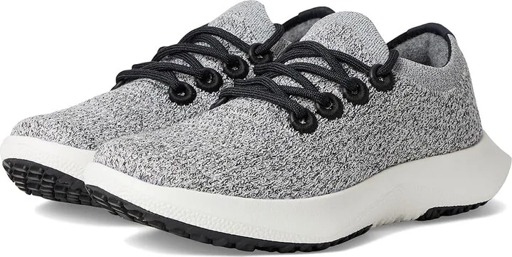 Allbirds Tree Dasher 2 Women's Shoes Blizzard, Natural Black (Blizzard) : 5 B - Medium, Synthetic