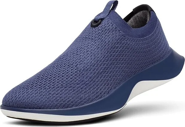Allbirds Tree Dasher Relay Men's Shoes Hazy Indigo (Blizzard) : 10.5 D - Medium, Synthetic - Image 4